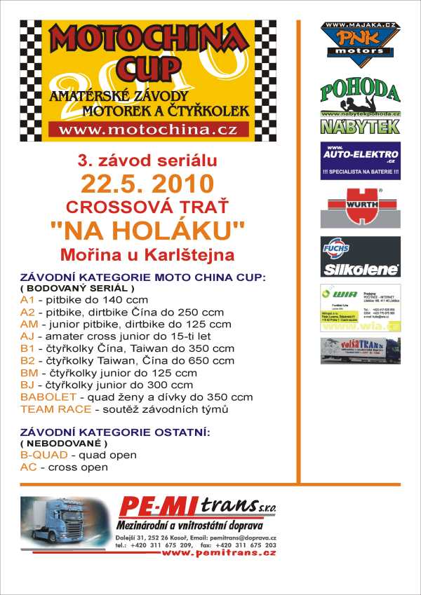 3. zvod motochina cup 2010
